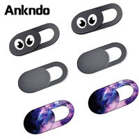 ANKNDO pokrywa kamery internetowej uniwersalny telefon Antispy pokrywa kamery dla iPad Web Laptop PC Macbook Tablet soczewki naklejki prywatności dla Xiaomi 1